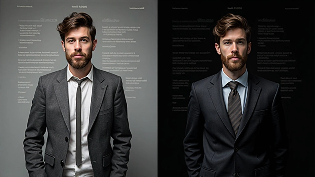 Voorbeelden van slechte en goede contrastverhouding tussen tekst en achtergrond in webdesign